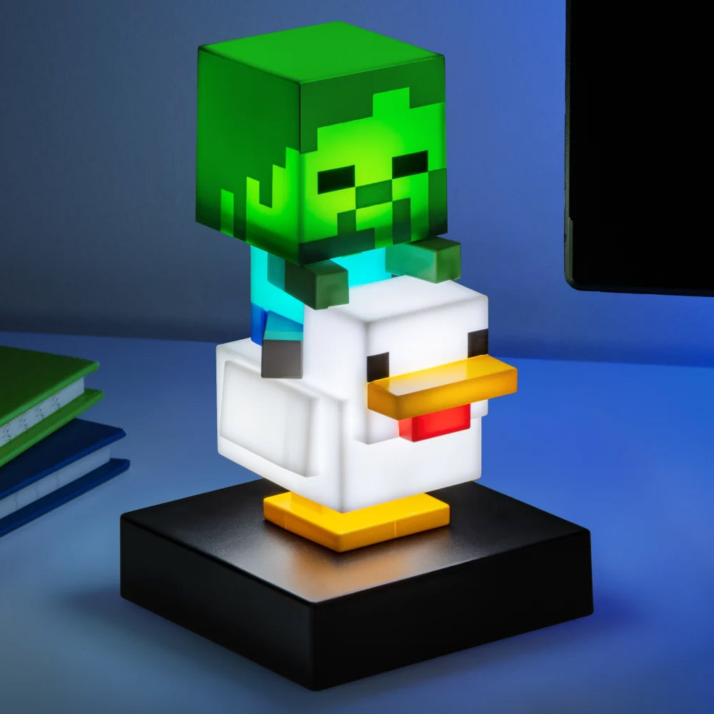 Minecraft Chicken Jockey Icon Light