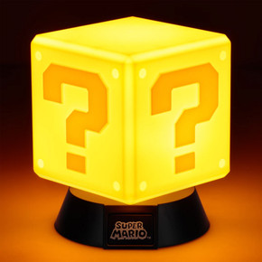 Nintendo Super Mario Question Block Icon Light