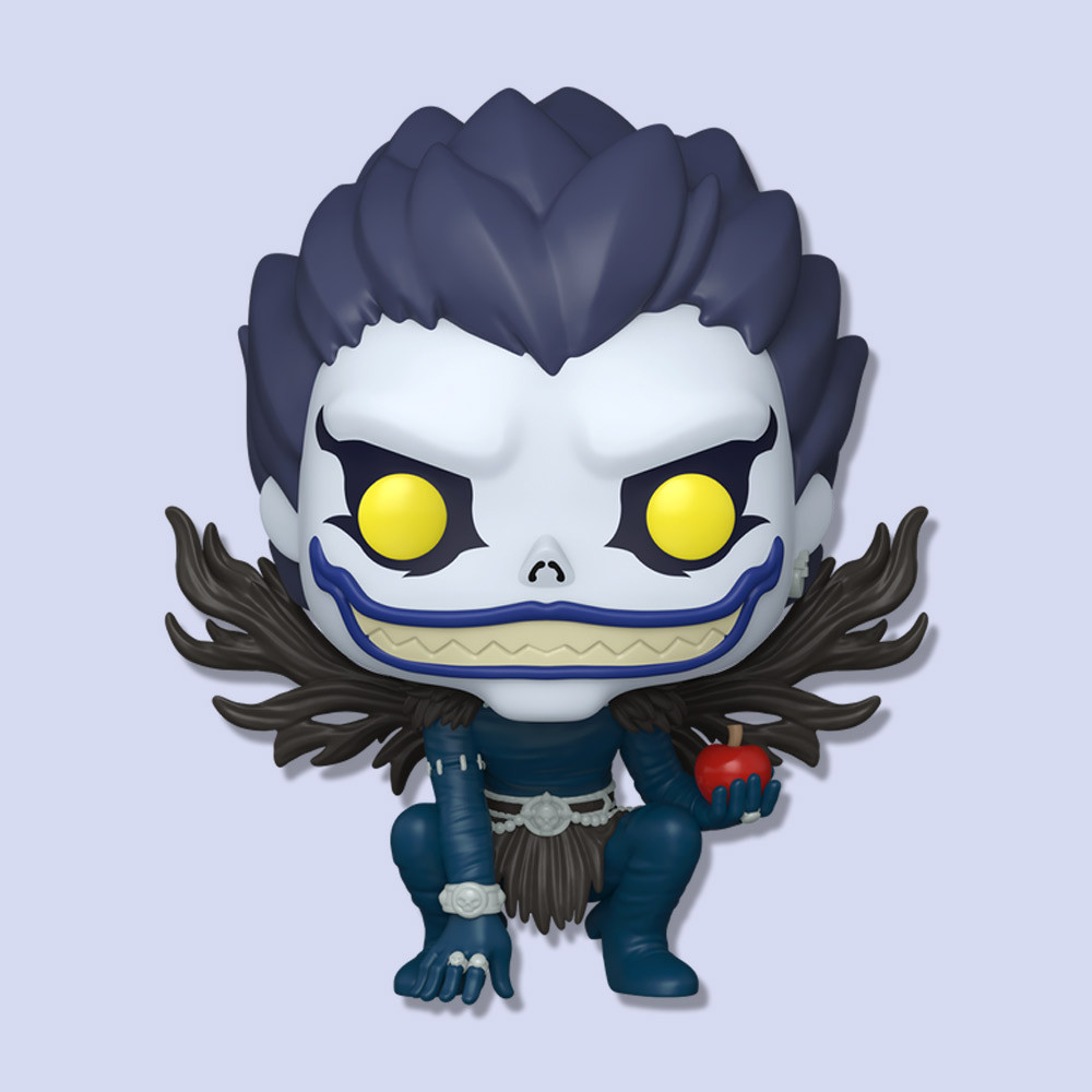 Shueisha Ryuk Death Note Funko Pop Vinyl Figure with Red Apple for Anime Fans