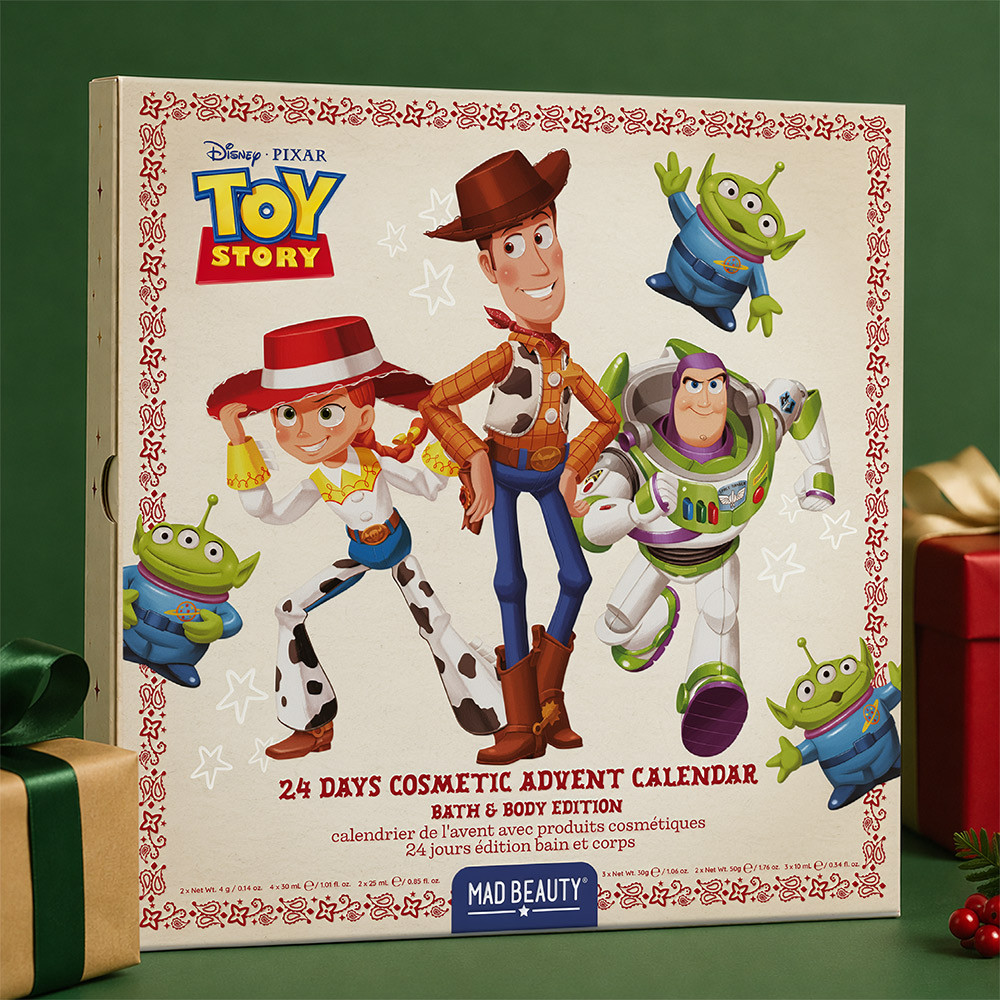 Disney Toy Story 24-Day Cosmetic Advent Calendar with Bath and Beauty Treats
