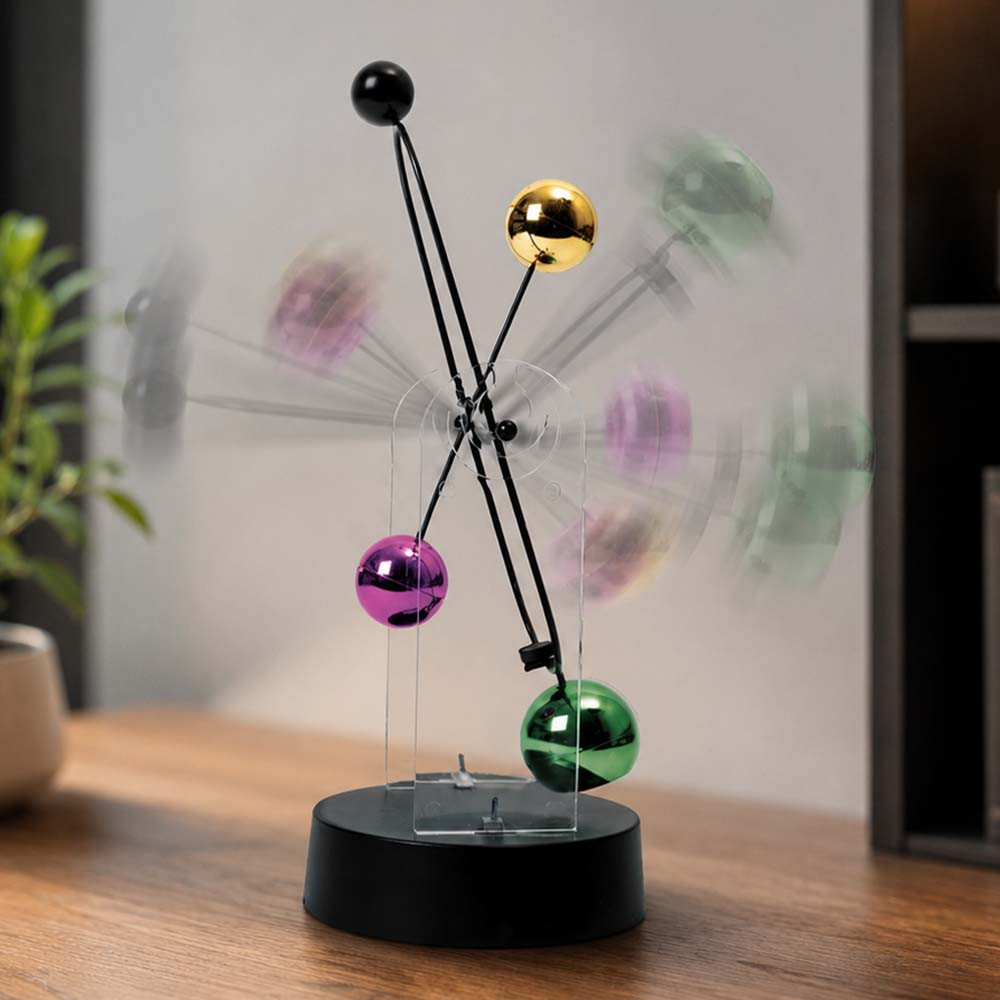 Funtime Gifts Perpetual Motion Desk Ornament