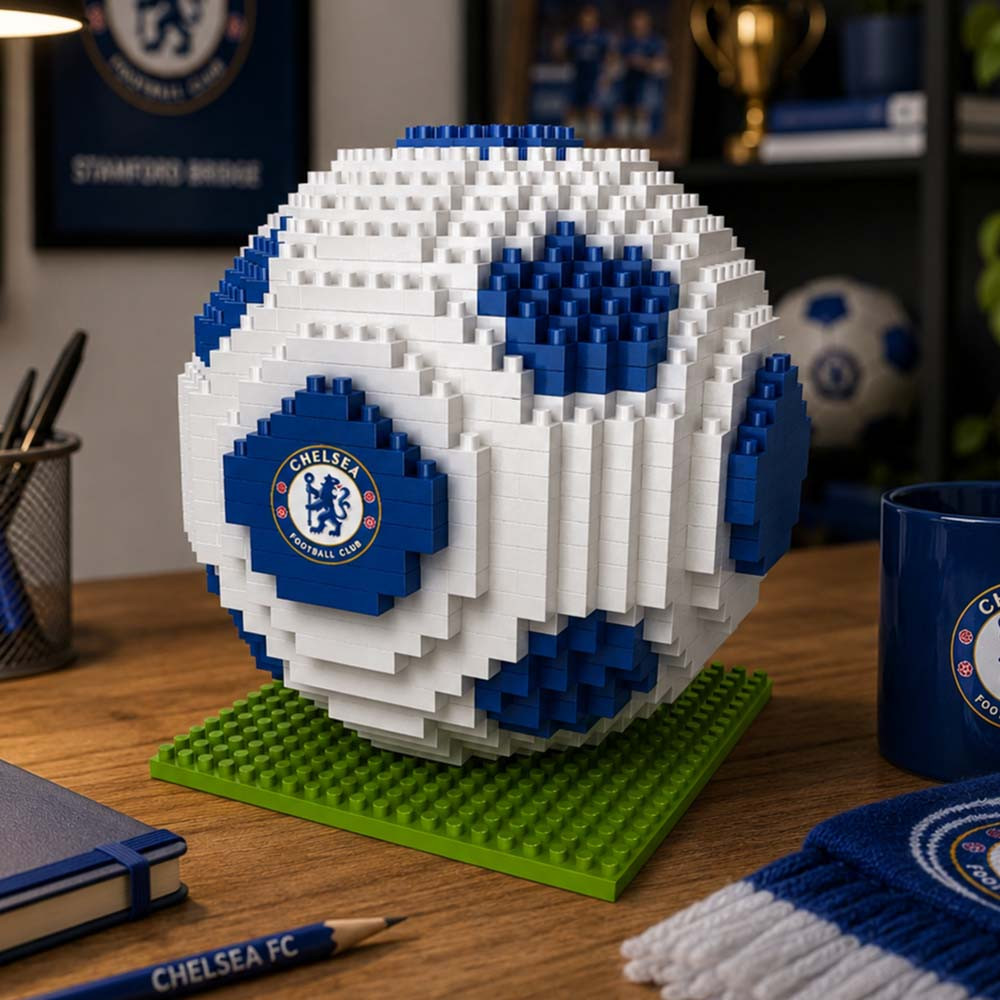 Chelsea BRXLZ 3D Football Build Set