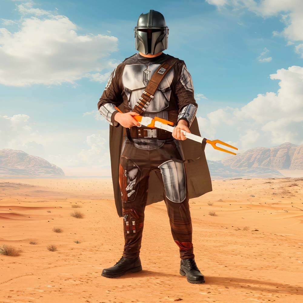 Rubie's Official Disney Star Wars The Mandalorian Men's Costume, Adult Fancy Dress - Image 4