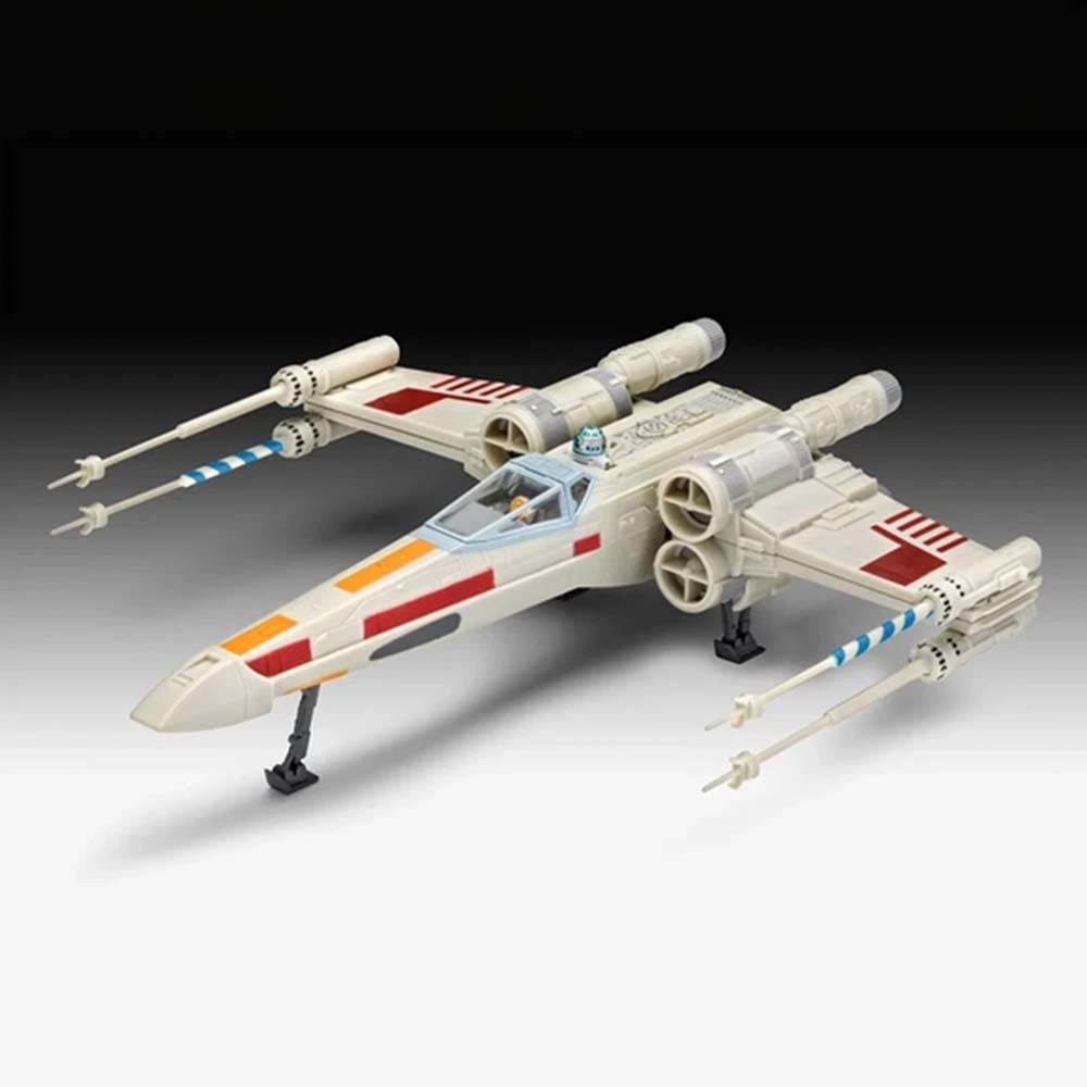 Star Wars T-65 X-wing Fighter Jet 1:57 Scale Plastic Model Kit for Hobbyists