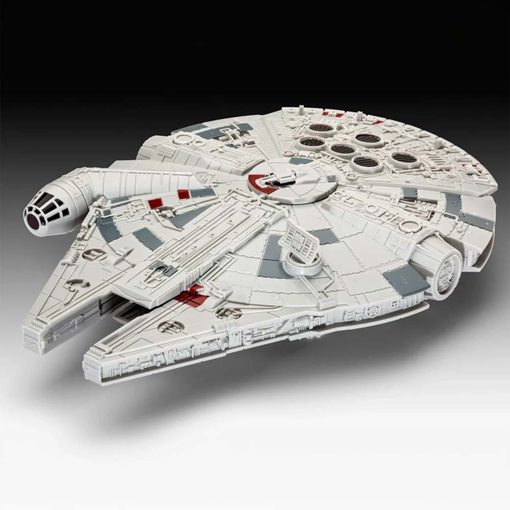 Star Wars Millennium Falcon Model Kit 1:164 Scale Building Toy with Light and Sound Effects
