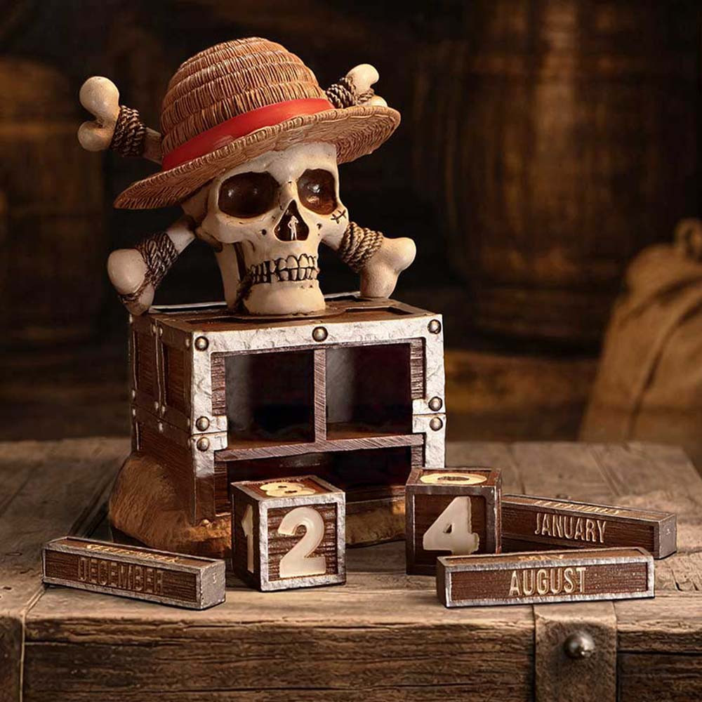 Netflix One Piece Jolly Roger Perpetual Calendar