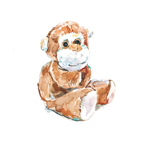 PF87870 - Monkey (1 blank card)~