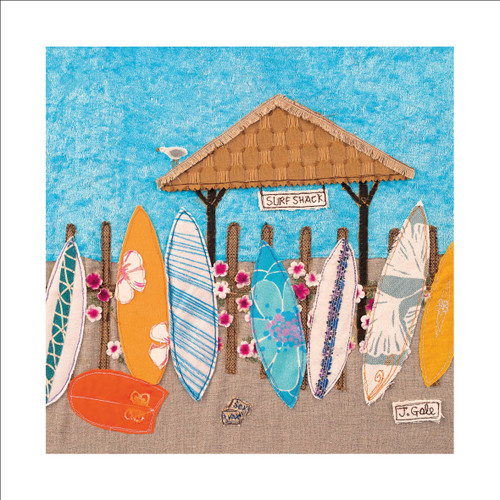 JG88912 - Waiting for Waves (1 blank card)~