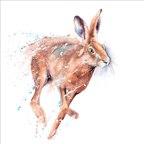 RT84954 - Running Hare (1 blank card)~