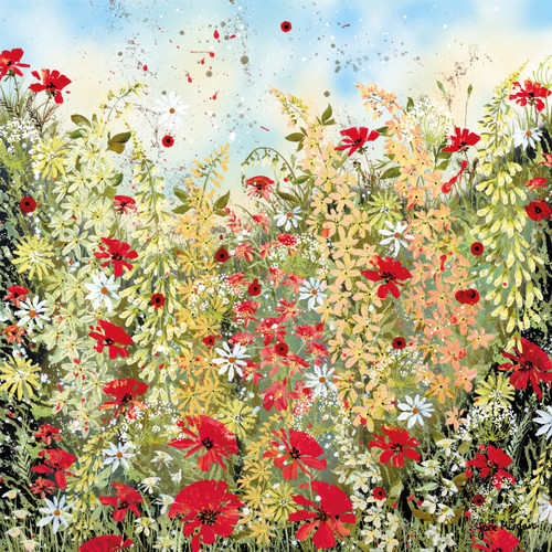 JM94211 - Red Poppies (1 blank card)