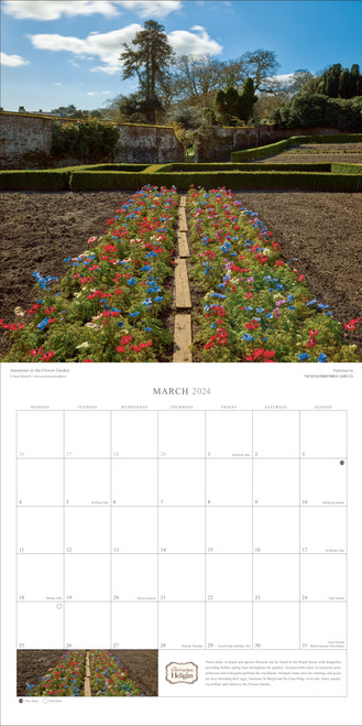 CAL24HG - The Lost Gardens of Heligan 2024 -  2 Calendars (Buy one get one free!)