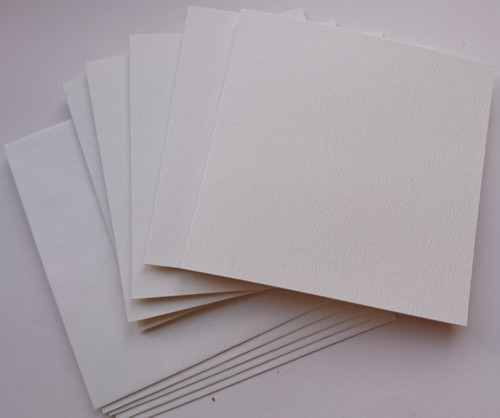 CM10s - Blank textured cards (120x120mm) and envelopes (pack of 10)