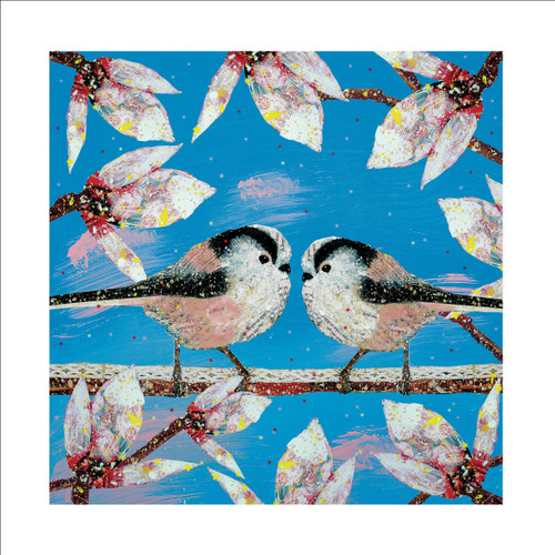 AS96364 - Blue Sky, Long-tailed Tits (1 blank card)