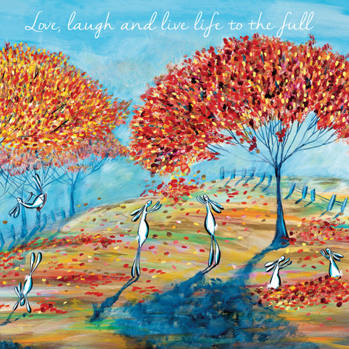 KA82397 - Love, laugh and live life to the full (1 blank card)