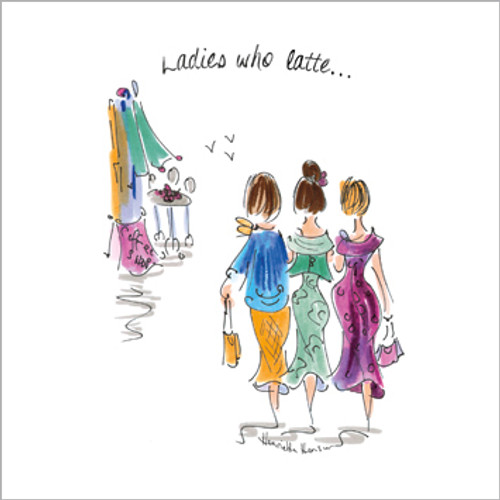 TG39098 - Ladies who latte... (1 blank card)~