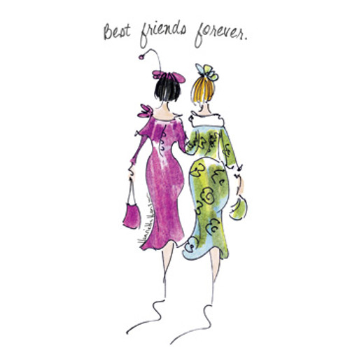 TG39120 - Best friends forever (1 blank card)~