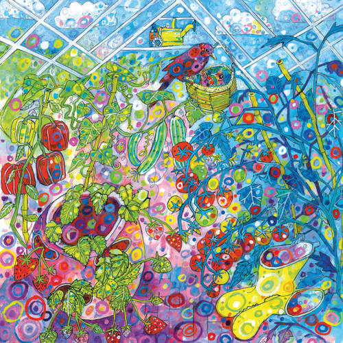 SR85564 - Inside the greenhouse (1 blank card)