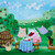 NK65198 - Hide n' Seek in Grandma's Garden (1 blank card)~