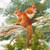 NC74389 - Red Squirrels (1 blank card)~