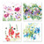 WAL84186 - Rachel Toll Floral (1 wallet of 8 cards)