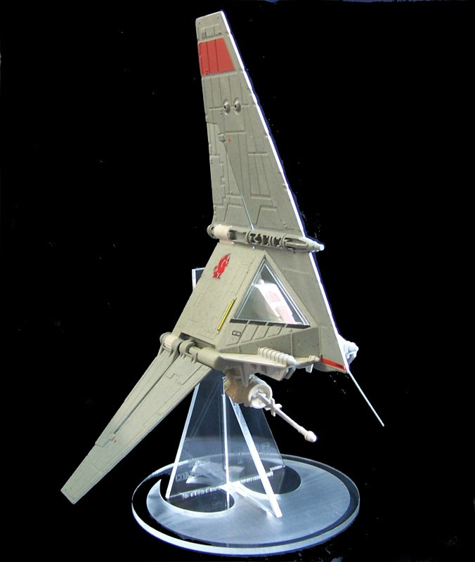 Hasbro T-16 Skyhopper stand - Display Stands Direct