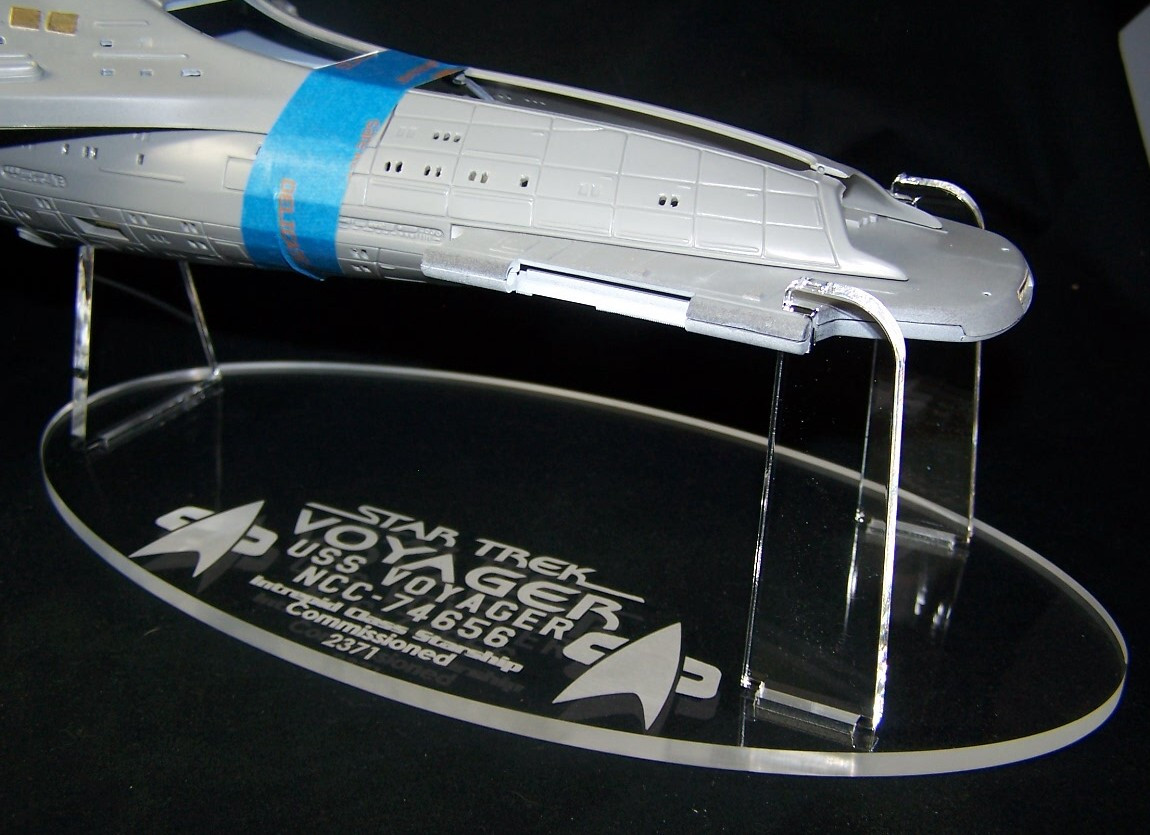 USS Voyager Display stand