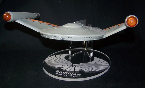 acrylic display stand for Diamond Select Romulan Bird of Prey acrylic display stand for Diamond Select Romulan Bird of Prey