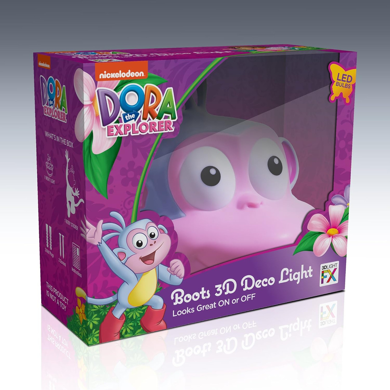 dora♡ 3D DECO LIGHT BOOTS DORA THE EXPLORER