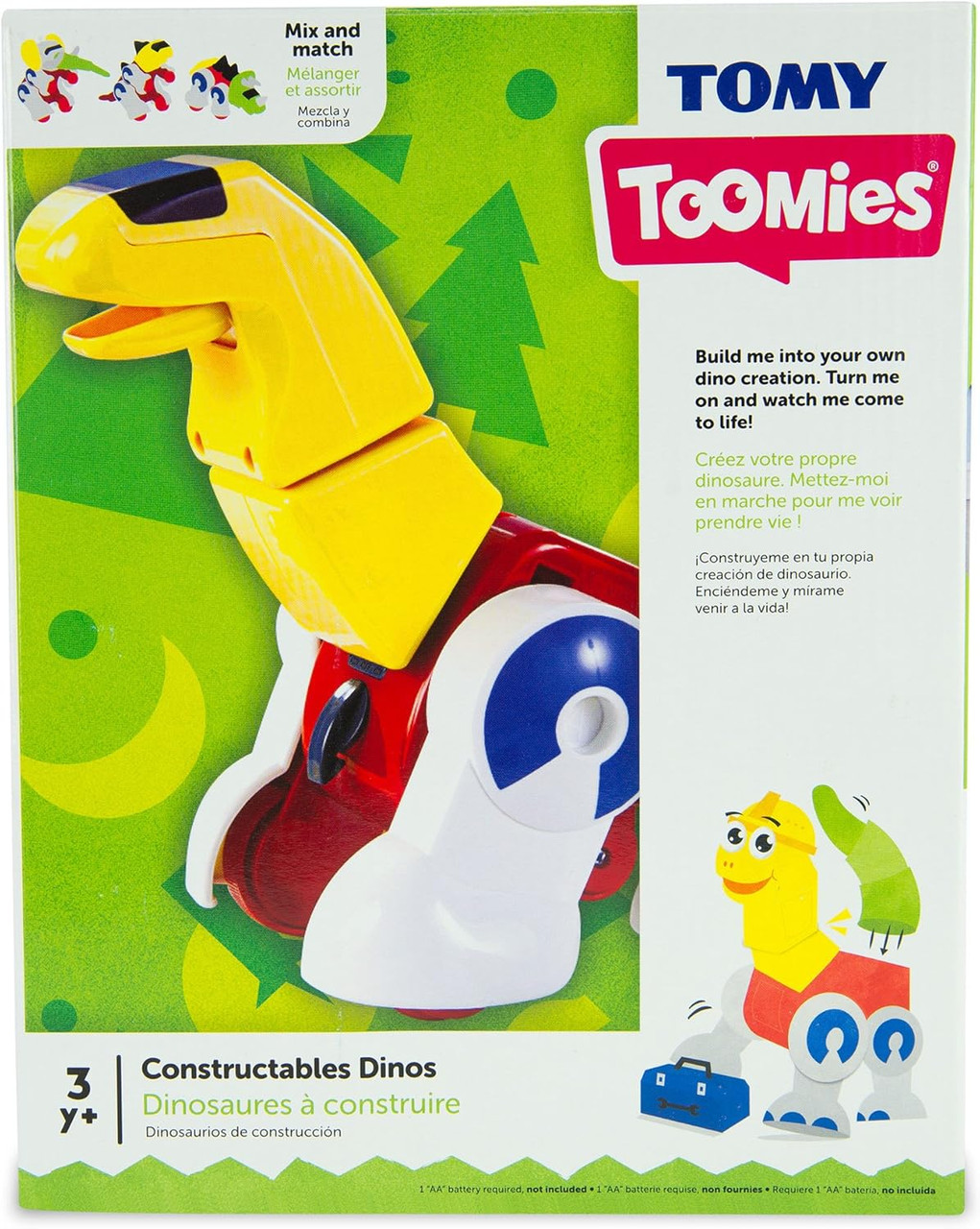 CONSTRUCTABLES DINOS TOMY TOOMIES