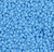 Czech Seed Bead 10/0 Opaque Light Blue 22g  Vial
