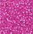 Czech Seed Bead 10/0 Silverline Dyed Fuchsia 22g Vial