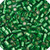 Delica Beads 11/0 Rd Light Green Sl 5.2g Vial Miyuki