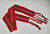Metis Sash Infant Red 45.5" X 2.5" Metis Sash Infant Red 45.5" X 2.5"