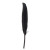Feathers Duck Quill 3-4" Black Dazzle-It!