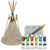 Teepee 7" Hand Made Craft Kit Indigenous Made Teepee 7" Hand Made Craft Kit Indigenous Made