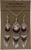 Woven Earrings & Necklace With Dangle Set Assorted