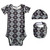 Baby Onesie 3Pc Southwest W Bib/Beanie 12 Month