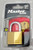 1-9/16" Brass Padlock W 2 Keys Master Lock 140D