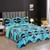 Silk Touch Blanket Queen 3pc Black Neon Collection