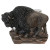 Salt & Pepper Shaker Holder Buffalo Design