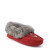 Tipi Fur Trim Red Birch Ladies Suede Moccasin Tipi Fur Trim Red Birch Ladies Suede Moccasin