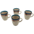 Dinnerware Mugs 4pcs Southwest