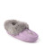 Tipi Fur Trim Suede Purple Ladies Moccasin Tipi Fur Trim Suede Purple Ladies Moccasin