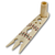 Roach Spreader 6" Simulated Bone
