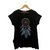Ladies Top With Rhinestone Multicolored Dream Catcher