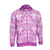 Hoodie Zip-Up Floral Enchantment - Pink
