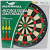 Recreational Dartboard Magnetic  15.5"  Narwhal