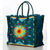Tote Bag Fringed  Star Glow