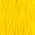 Beads Cut 11/0 Strung Opaque Lemon Yellow