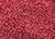Czech Seed Beads 10/0 Strung Metallic Red